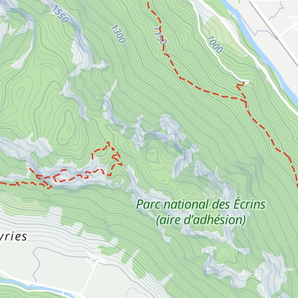 Map of Rocher Touard