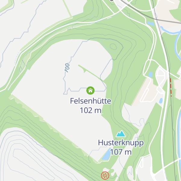 Map of Felsenhütte