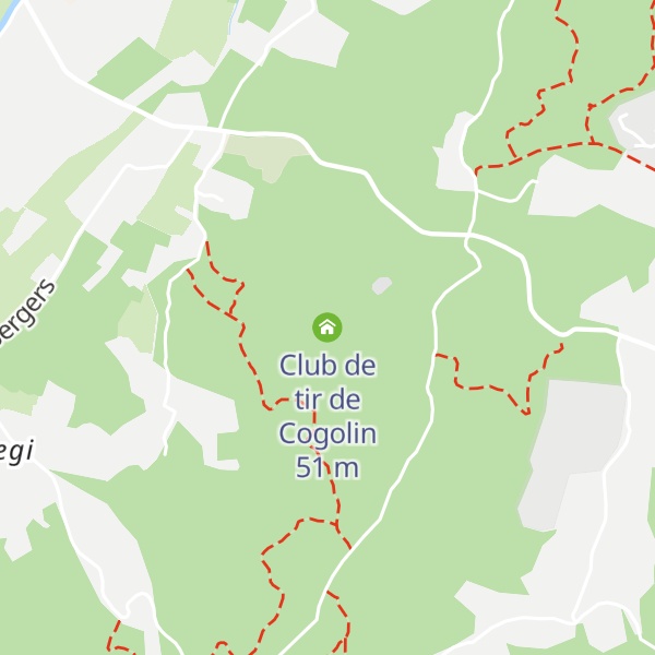 Map of Club de tir de Cogolin