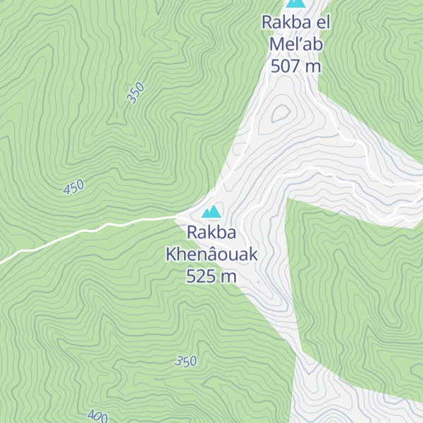 Map of Rakba Khenâouak