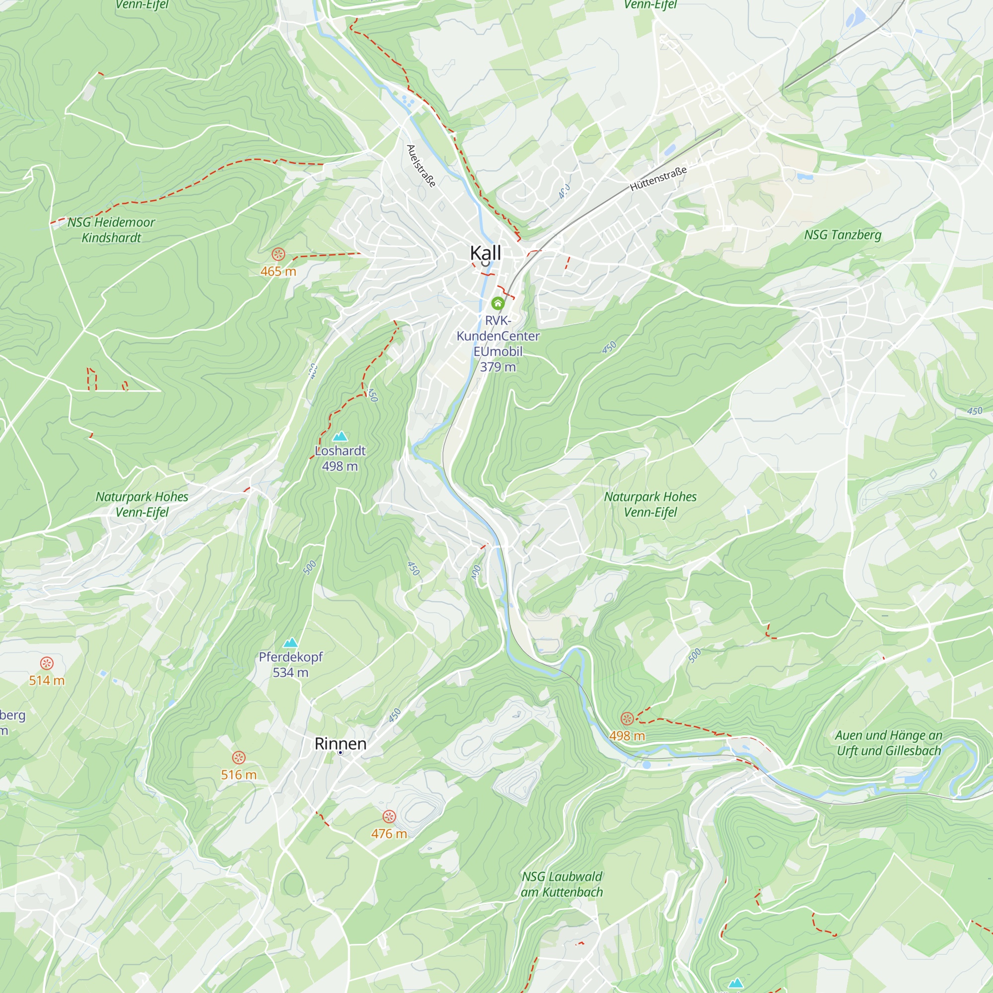 Elzenberghütte map
