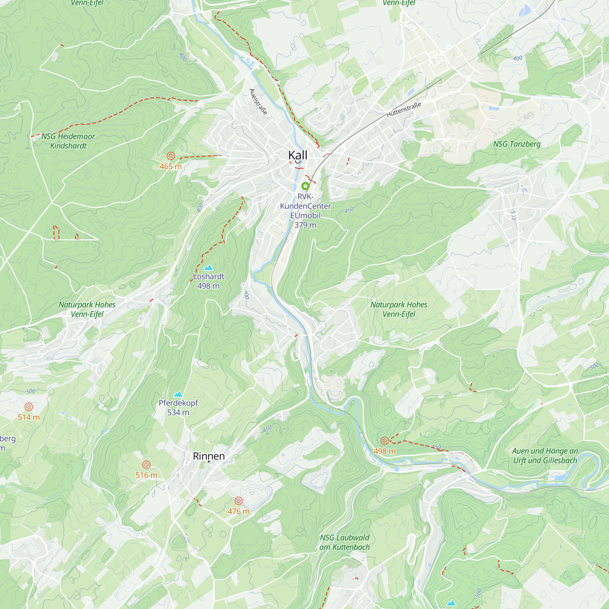Elzenberghütte map