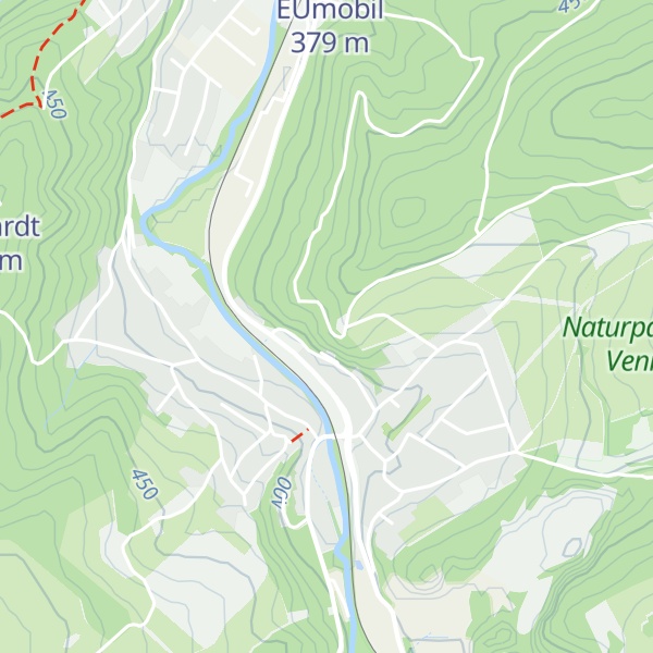 Map of Elzenberghütte