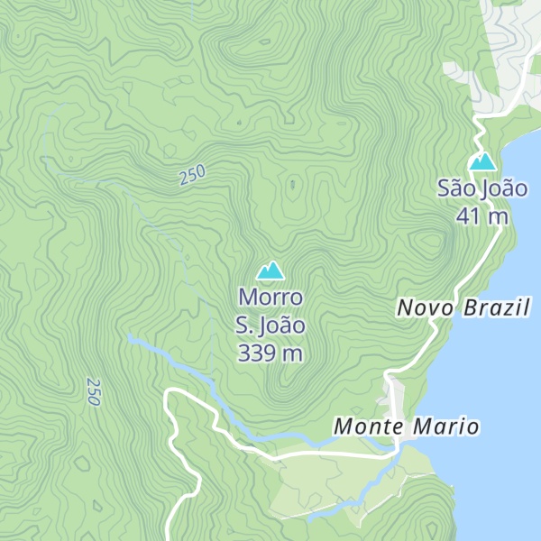 Map of Morro S. João