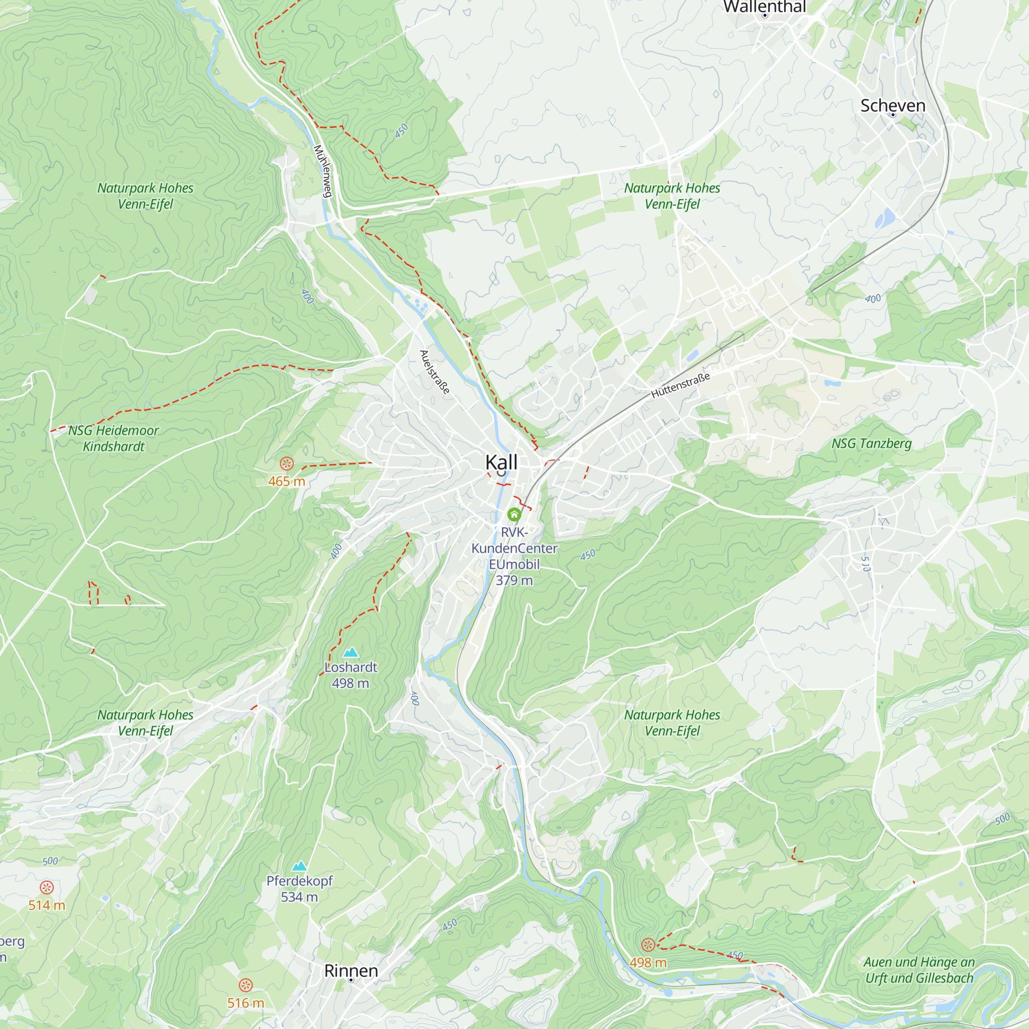 RVK-KundenCenter EUmobil map