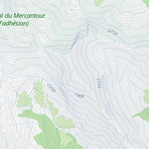 Map of Costes de Sangraure