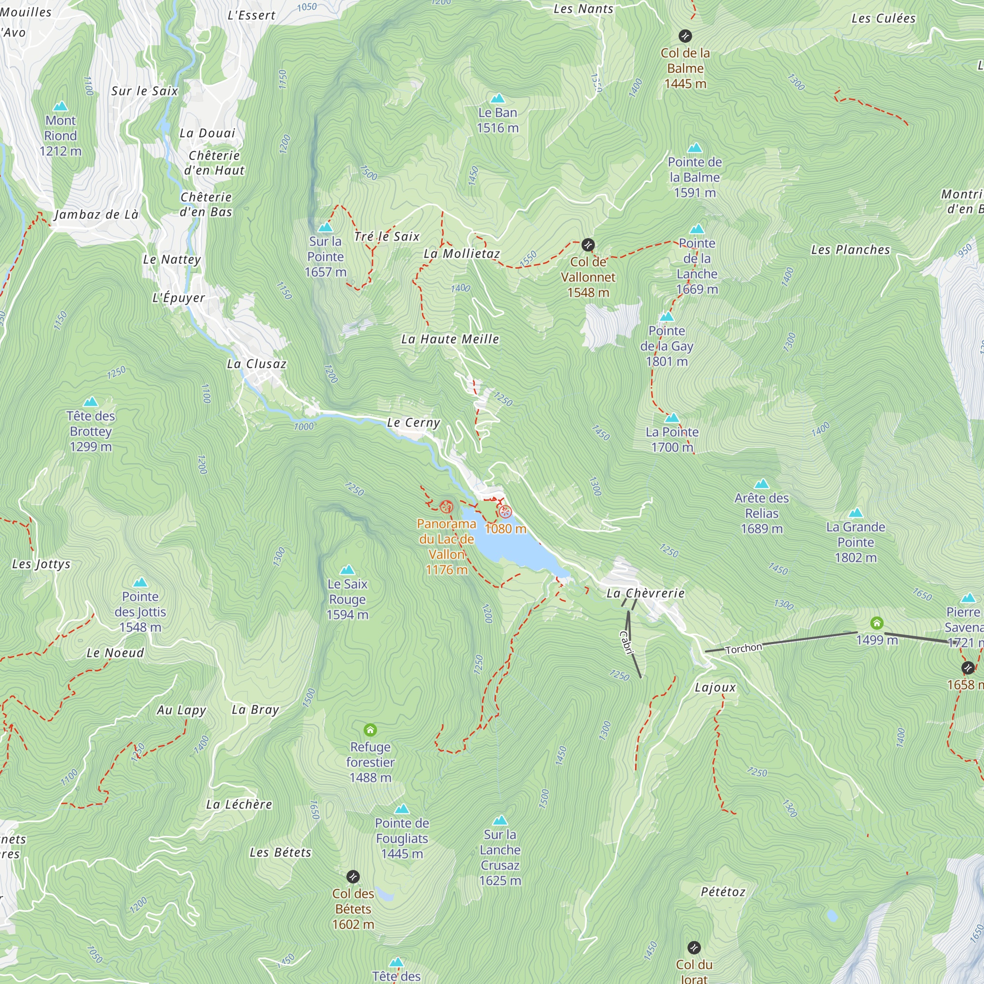 L'Alpaga map