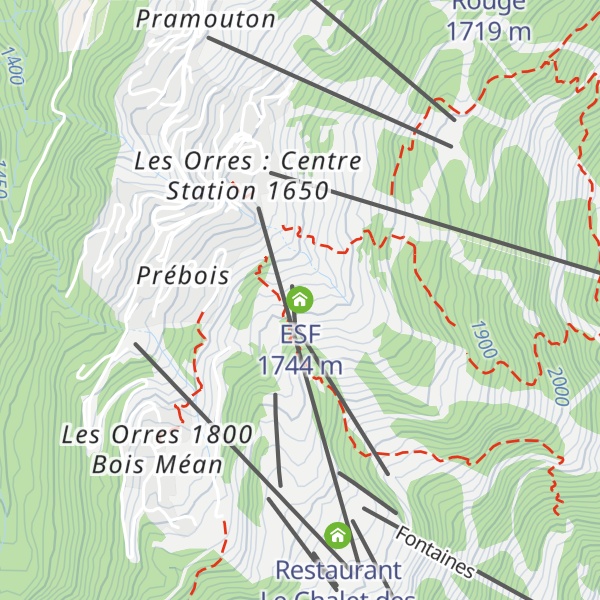 Map of ESF