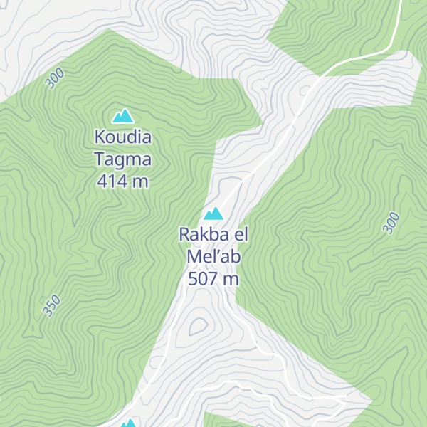 Map of Rakba el Mel’ab