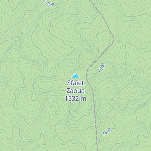 Map of Sfaïet Zaoua