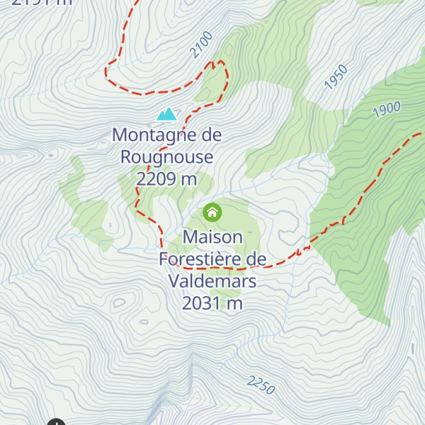 Map of Maison Forestière de Valdemars