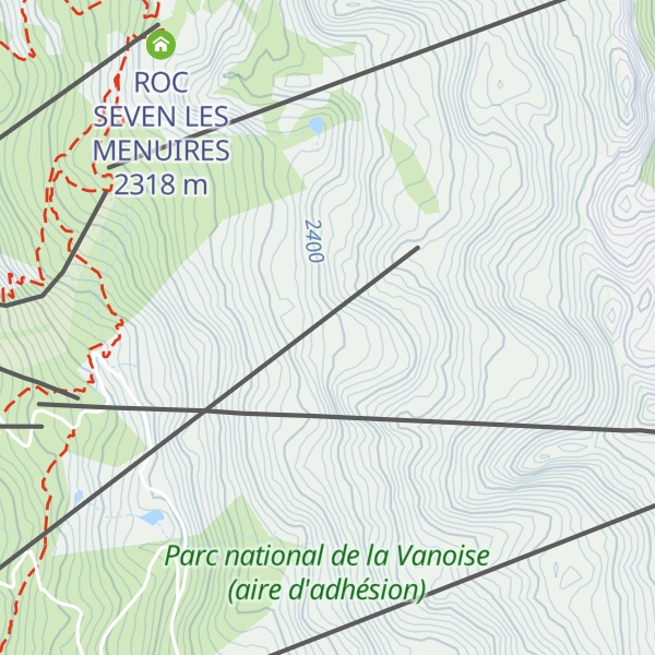 Map of Chalet du Sunny