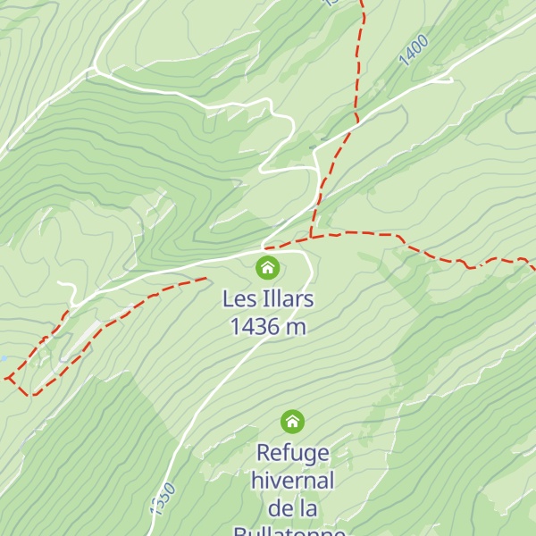 Map of Les Illars