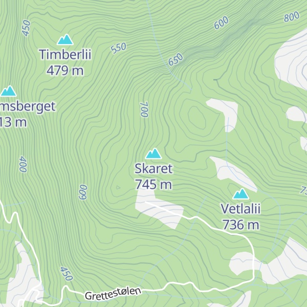 Map of Skaret