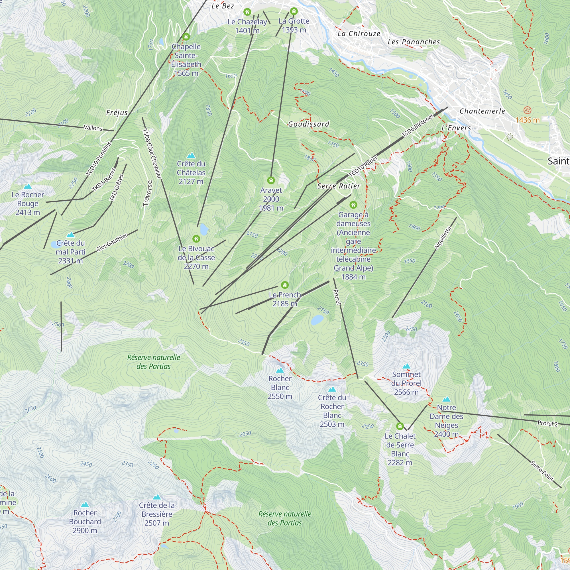 Le French map