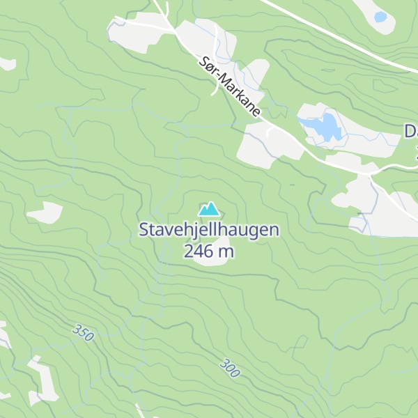 Map of Stavehjellhaugen