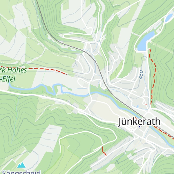 Map of Glaadter Hütte