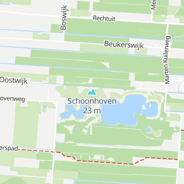 Map of Schoonhoven