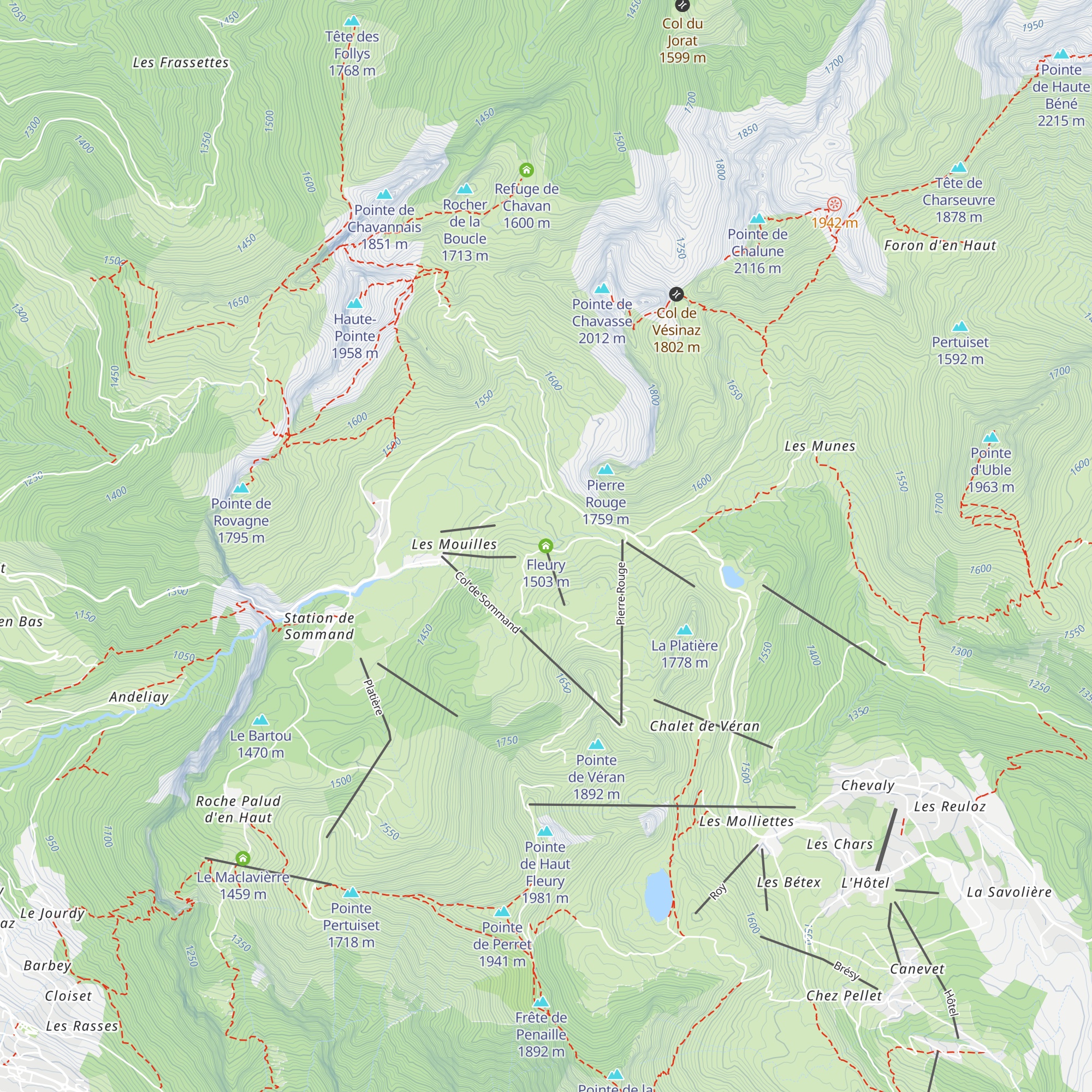 Fleury map