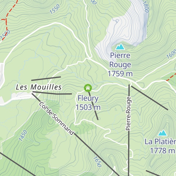 Map of Fleury