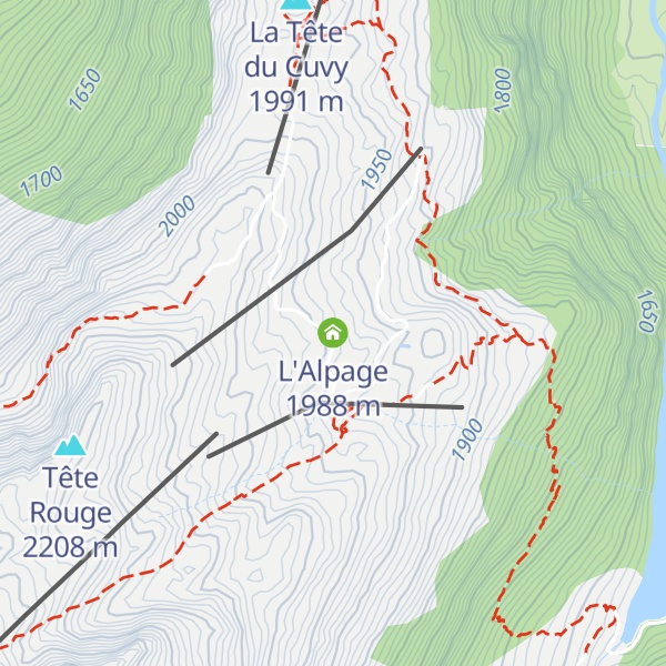 Map of L'Alpage
