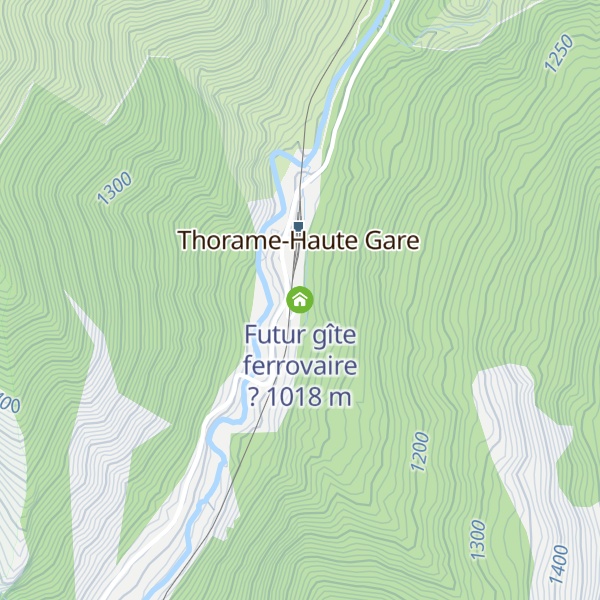 Map of Futur gîte ferrovaire ?