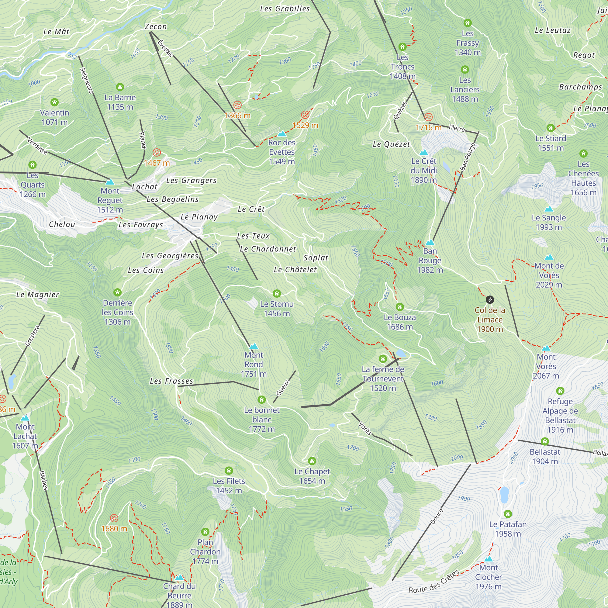 La Praise map