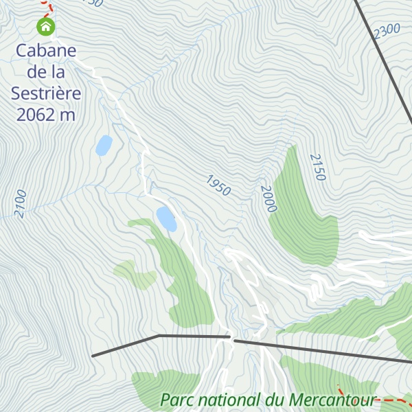 Map of Bergerie de la Sestrière