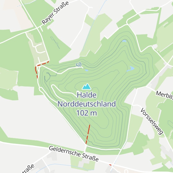 Map of Halde Norddeutschland