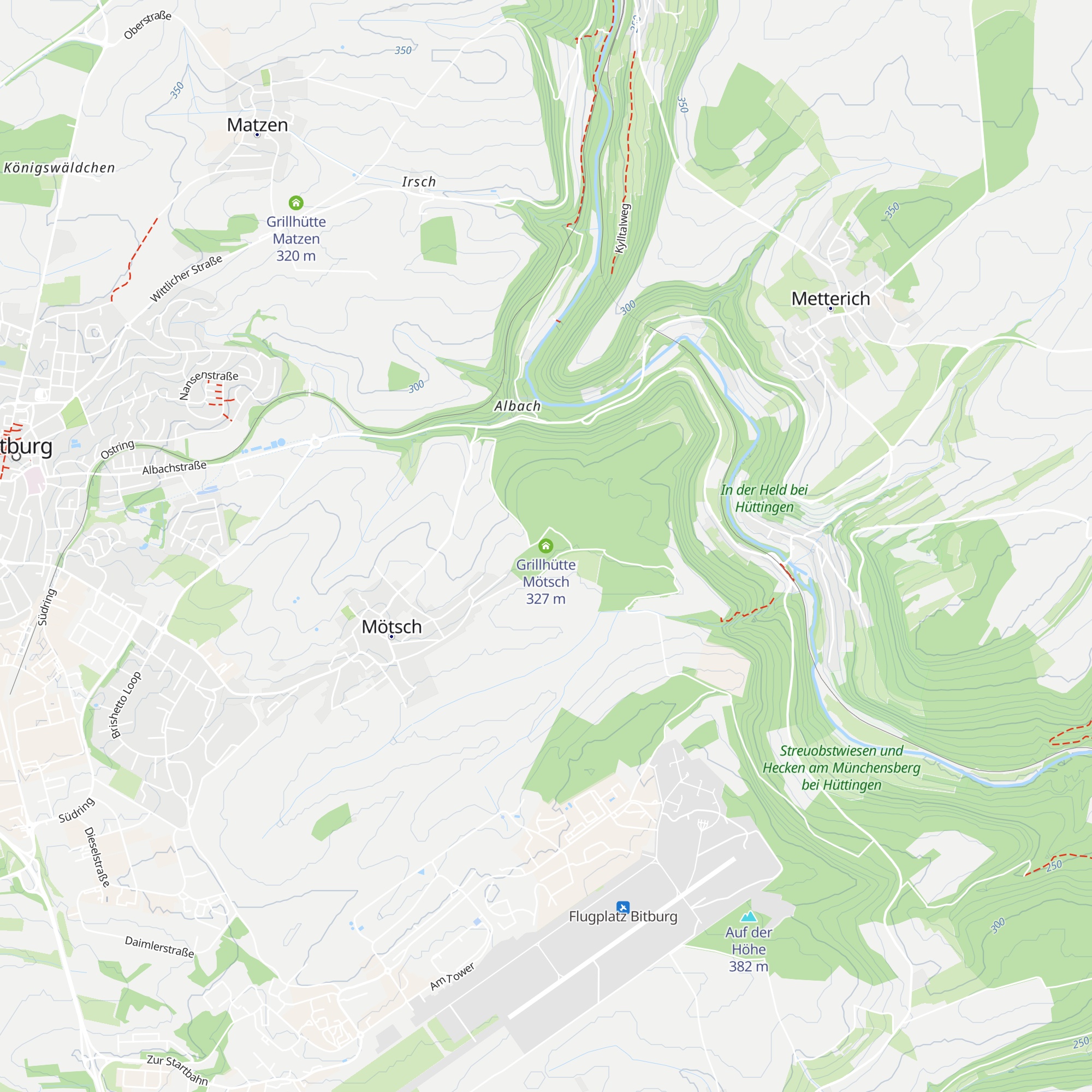 Grillhütte Mötsch map