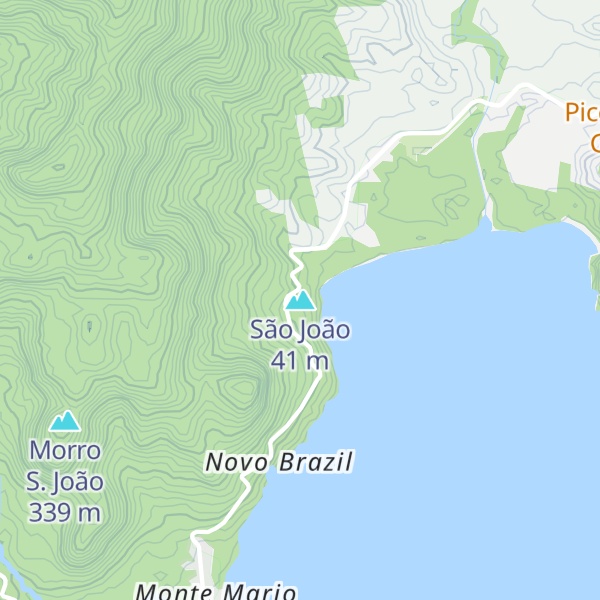 Map of São João