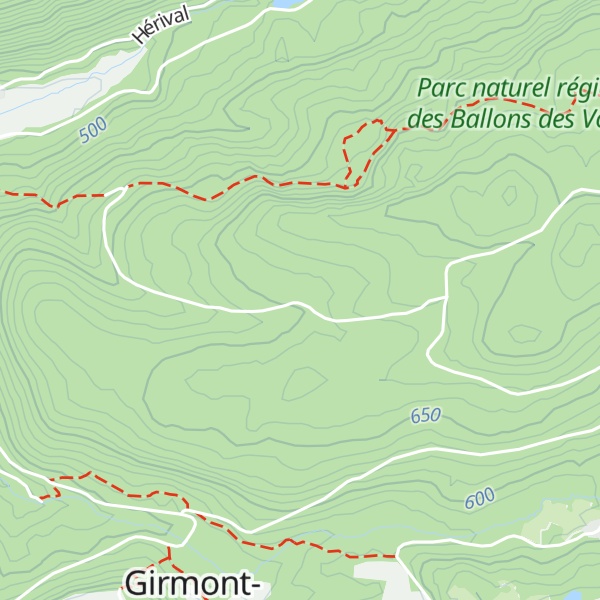 Map of Cabane de la Fontaine des Belges