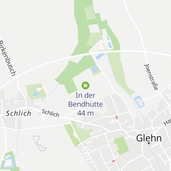 Map of In der Bendhütte