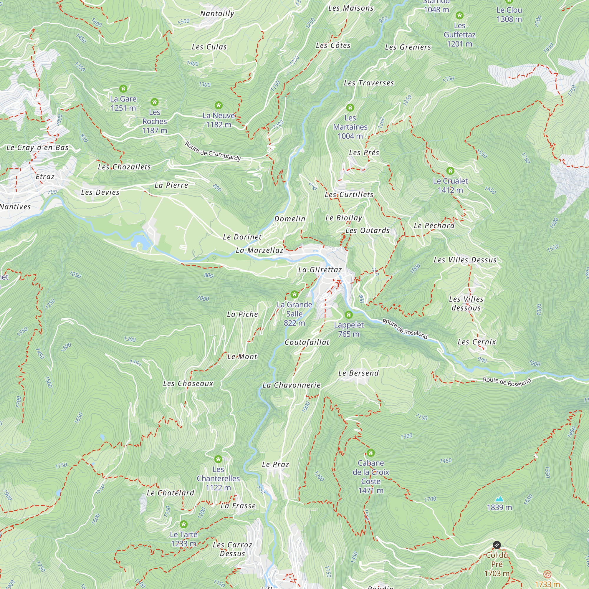 La Grande Salle map