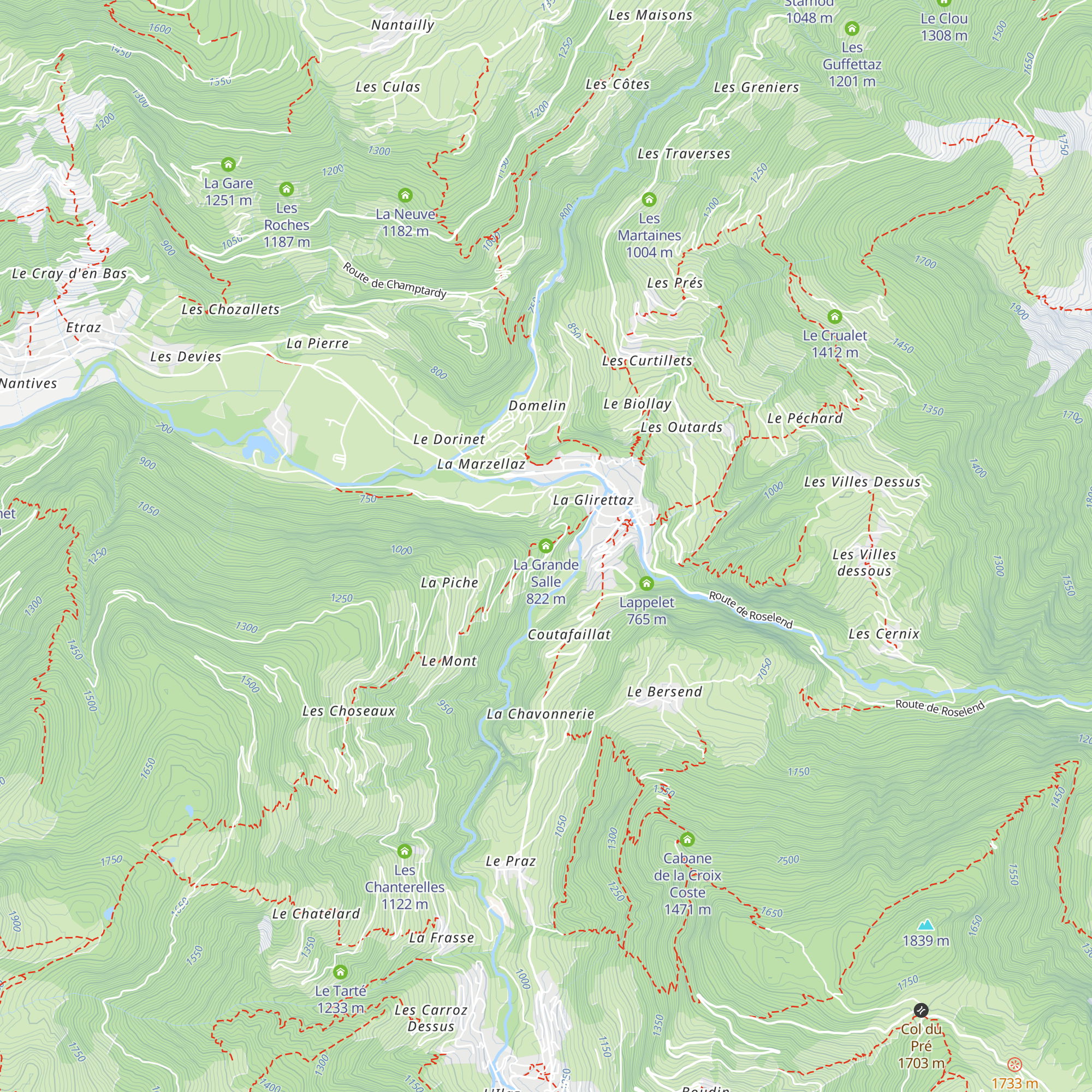 La Grande Salle map