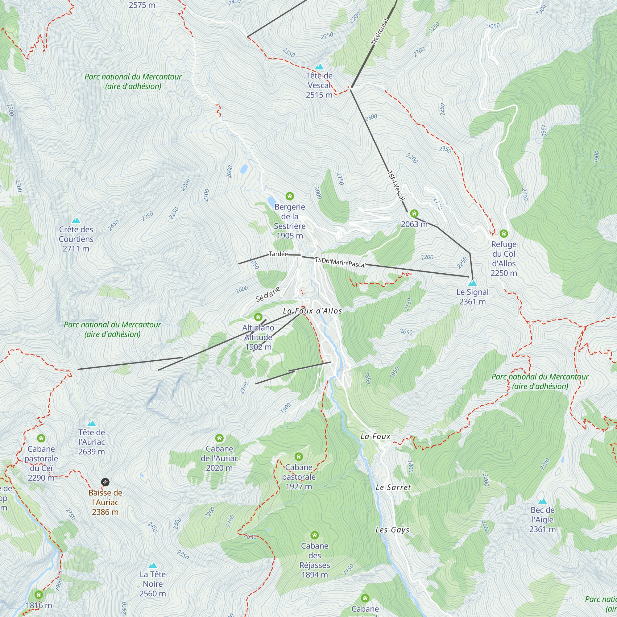 Le Dahut map