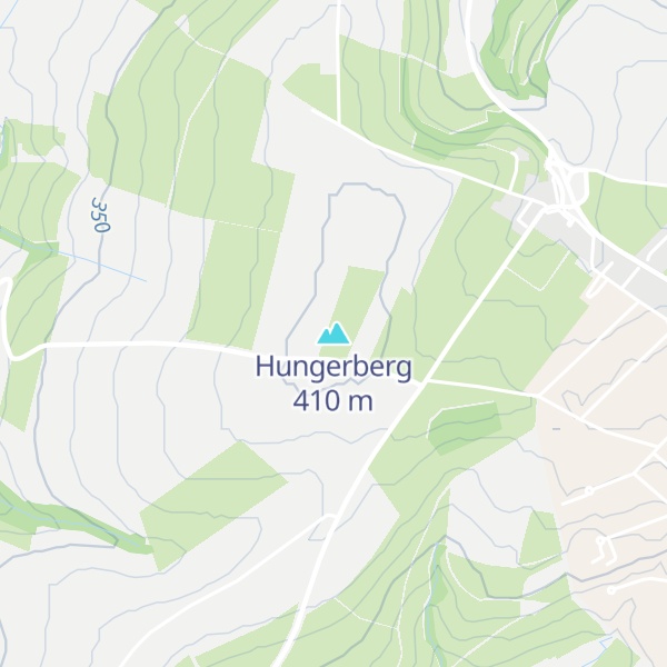Map of Hungerberg