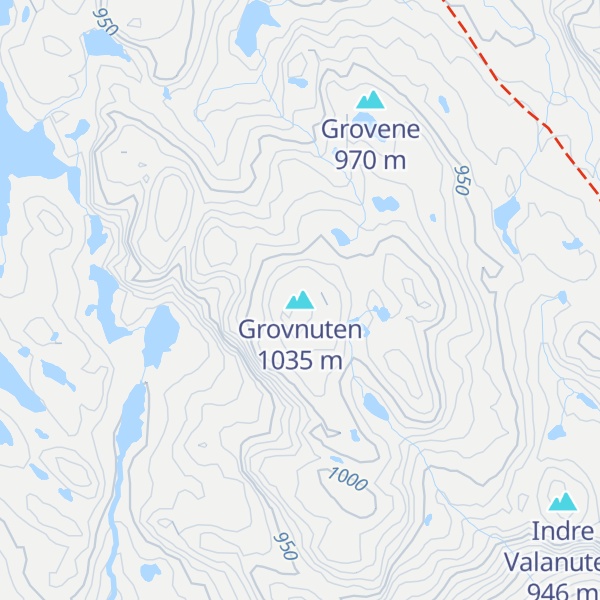 Map of Grovnuten