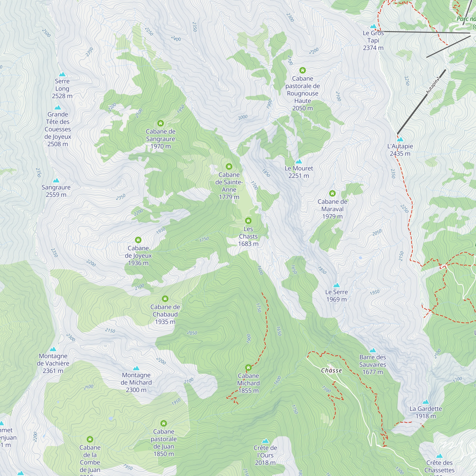 Cabane Pastorale des Sagnes map