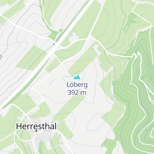 Map of Löberg