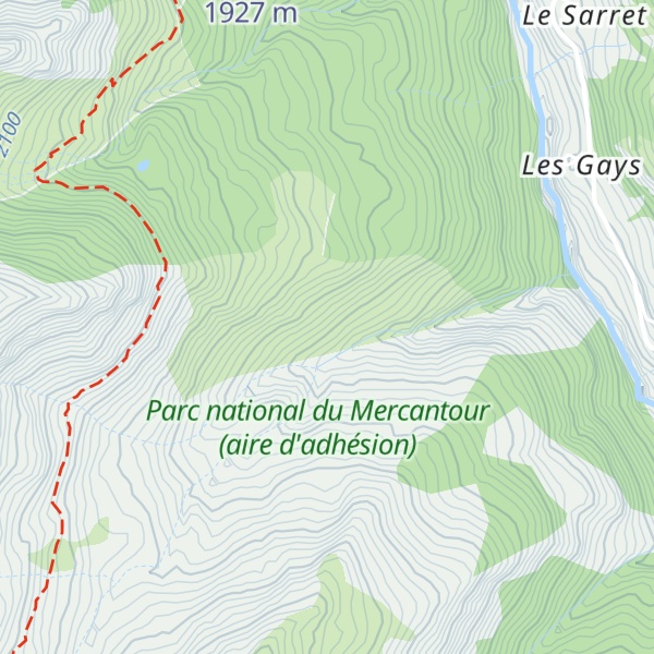 Map of Cabane pastorale de Valboyère