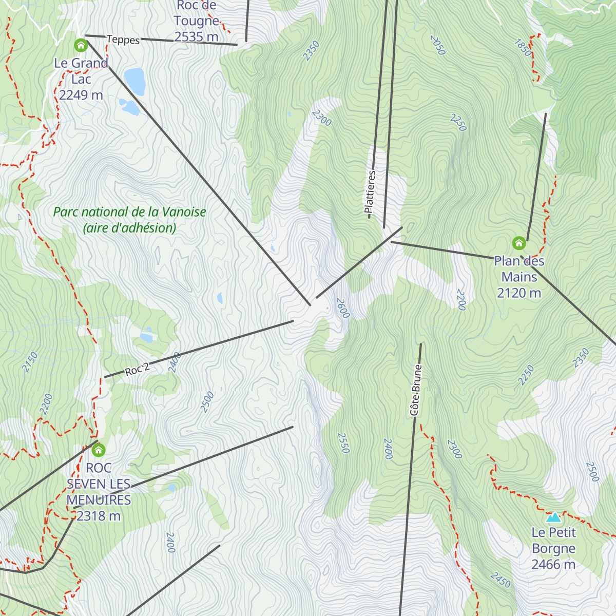 Le Bouche à Oreilles map