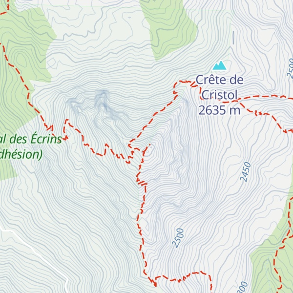 Map of Le Grand Aréa
