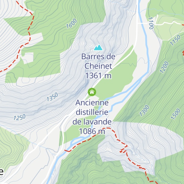 Map of Ancienne distillerie de lavande
