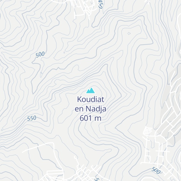 Map of Koudiat en Nadja