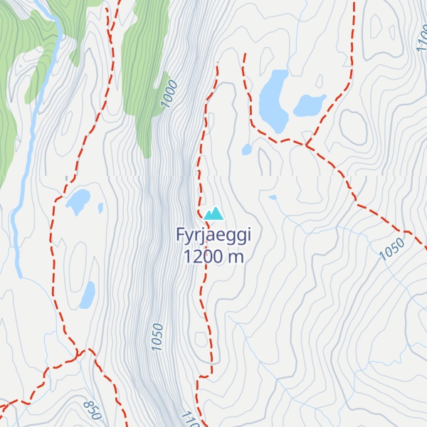 Map of Fyrjaeggi