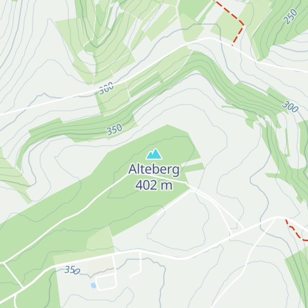 Map of Alteberg