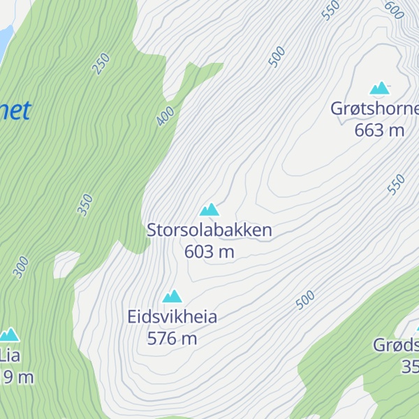 Map of Storsolabakken