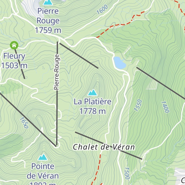 Map of La Platière