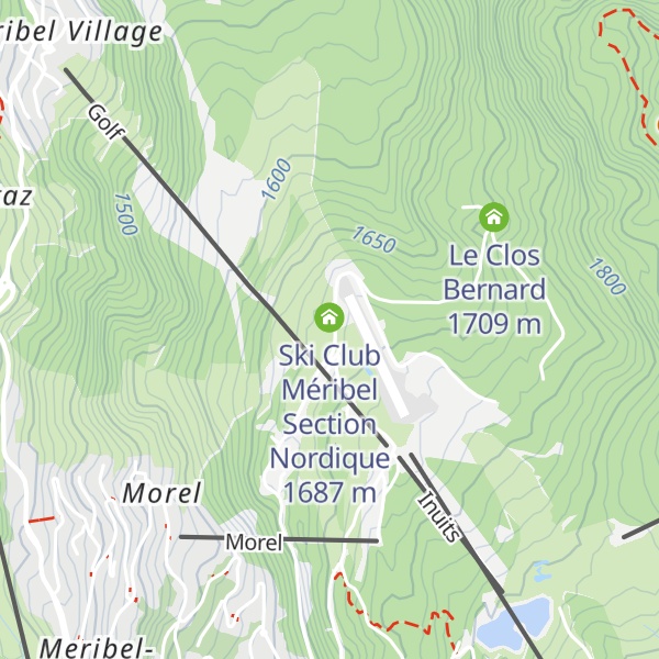 Map of Le Blanchot